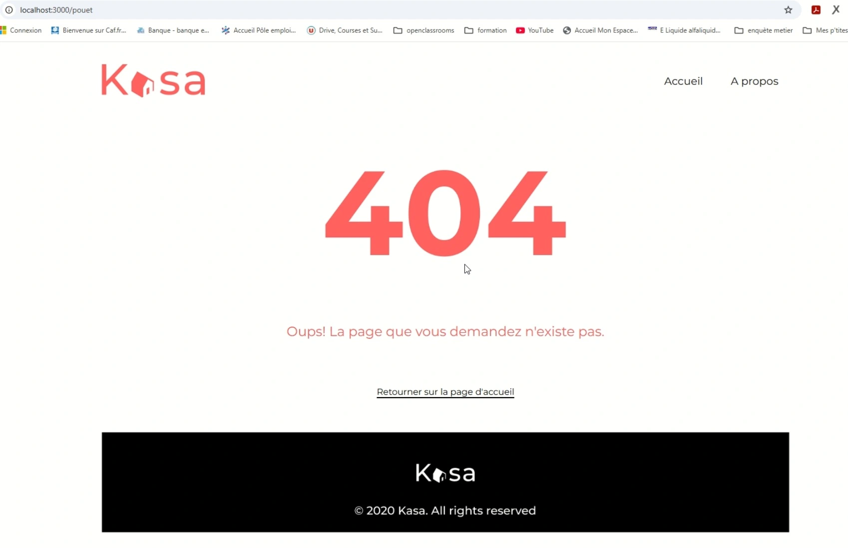 Capture d'écran Kasa 2