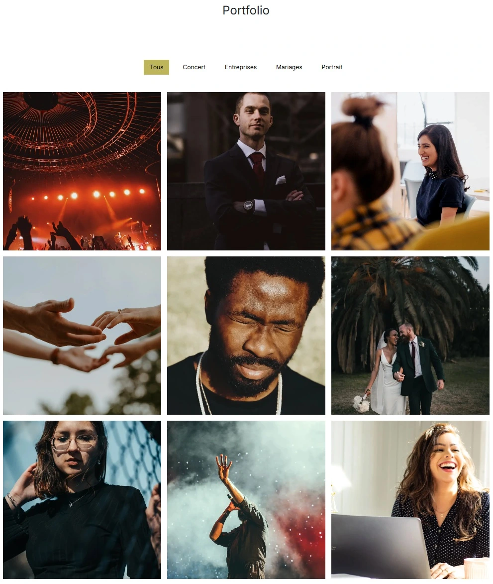 Aperçu du projet Nina Carducci