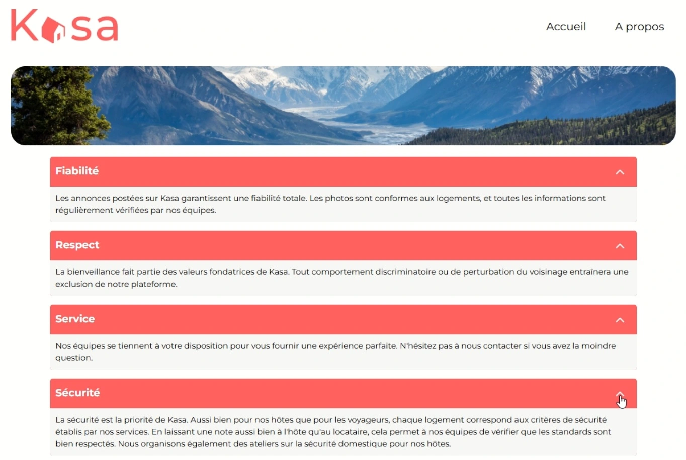 Capture d'écran Kasa 1